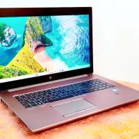 HP ZBook 17 G6/4К DreamColor IPS/Core i7-9750H/NVidia RTX 5000 16GB/32GB RAM/512GB NVMe SSD, снимка 1 - Лаптопи за работа - 45079323