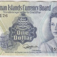 1 долар 1974, Кайманови острови, снимка 1 - Нумизматика и бонистика - 45557616