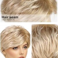 Нова Перука за Парти и Ежедневие, Висококачествена коса за жени прическа, снимка 4 - Аксесоари за коса - 45200839