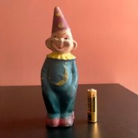 Винтидж гумена играчка Clown Czechoslovakia Rare, снимка 11 - Колекции - 45375405