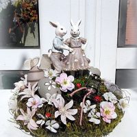 Великденска украса за маса, снимка 2 - Декорация за дома - 45093354