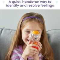 Нови Сензорни бутилки за емоции - Комплект от 4, Детски образователни играчки, снимка 5 - Образователни игри - 45870744