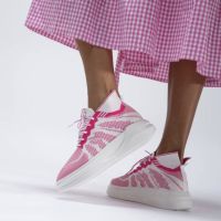 Дамска модерни обувки MAGZA❤️ текстилни кецове"Пролет-лято" , снимка 1 - Кецове - 45716756