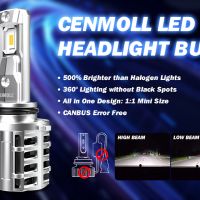 Крушки Cenmoll H4 Led крушка, 6500K 18000LM 500% яркост, снимка 9 - Аксесоари и консумативи - 45864503