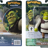 The Noble Collection - Shrek/ Шрек Bendyfigs фигурка за огъване 15 см, снимка 4 - Колекции - 45068617