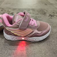 Ново!Детски светещи маратонки в розово/Б48, снимка 1 - Детски маратонки - 45513028