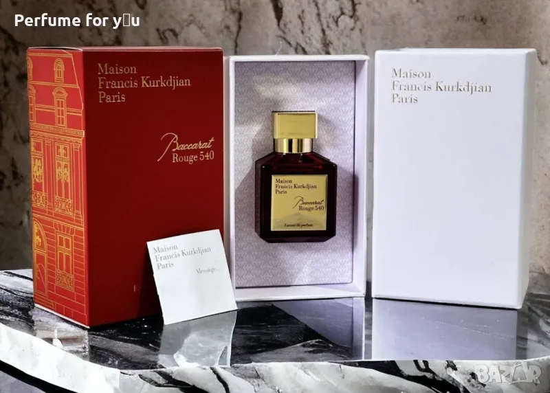 Maison Francis Kurkdjian Baccarat Rouge 540 - Extrait de Parfum унисекс 70 мл, снимка 1