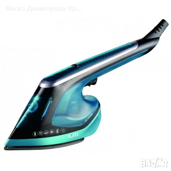 Уред за гладене с пара Voltz, 1800W, 200мл., Керамична плоча, снимка 1