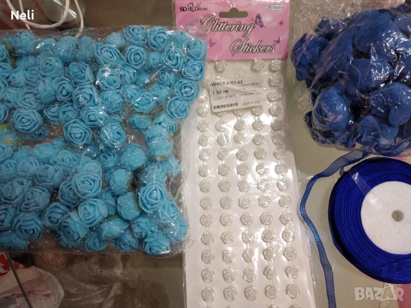 цветя от фоам, снимка 1