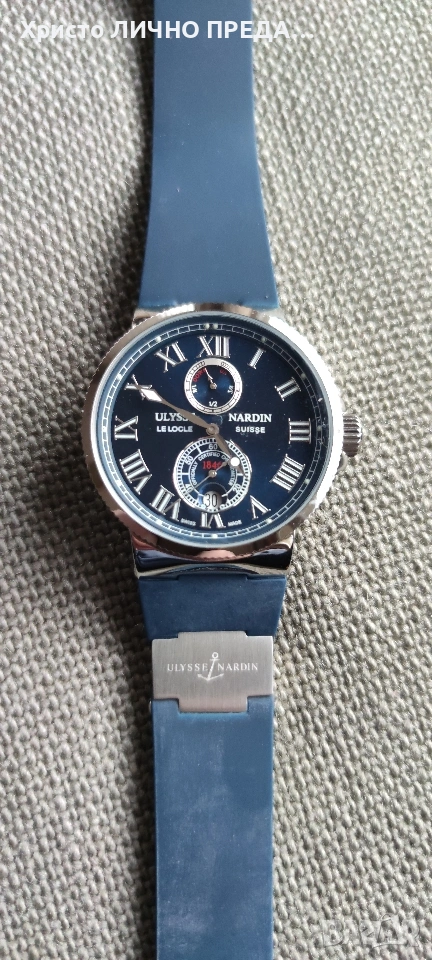 PROMOTION!!! Луксозен механичен часовник ULYSSE NARDIN LE LOCLE SUISSE, снимка 1