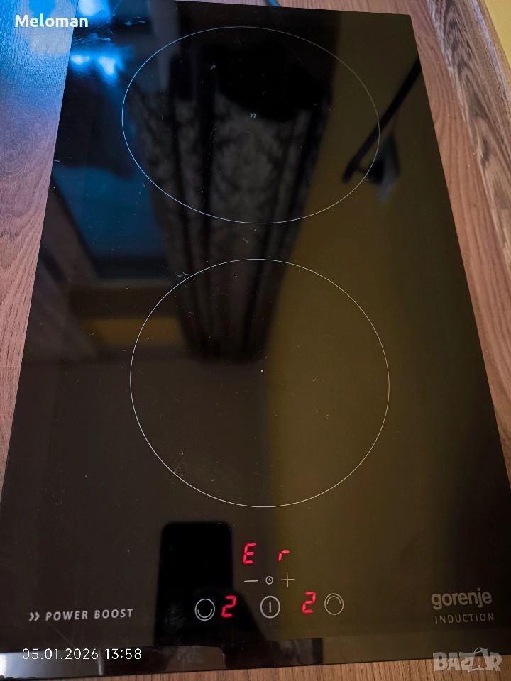 Продавам неработещ индукционен плот Gorenje IT332CSC 3650 W, снимка 1