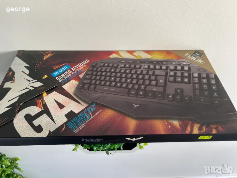 Геймърска клавиатура HAVIT HV-KB317 GAMING, Черен - нова, снимка 1