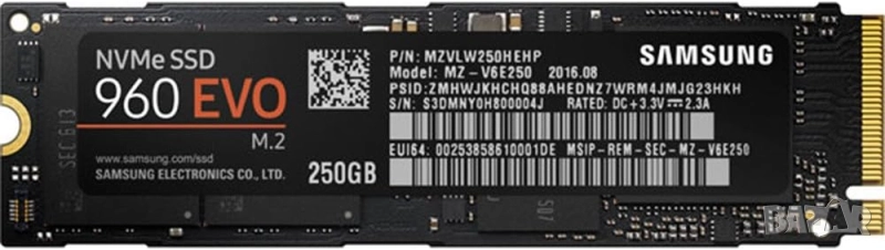 Ултра бърз диск за компютър NVME M.2 SSD Samsung 960 Pro , снимка 1