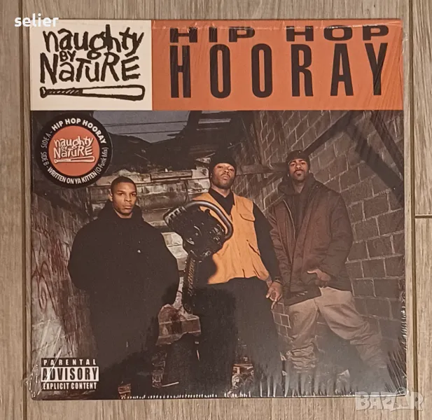 Naughty By Nature ‎– Hip Hop Hooray / Written On Ya Kitten Малка плоча 7-ца Чисто нова,с целофана Из, снимка 1