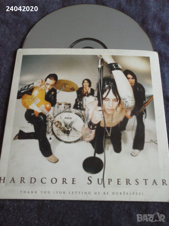 Hardcore Superstar ‎– Thank You оригинален диск, снимка 1