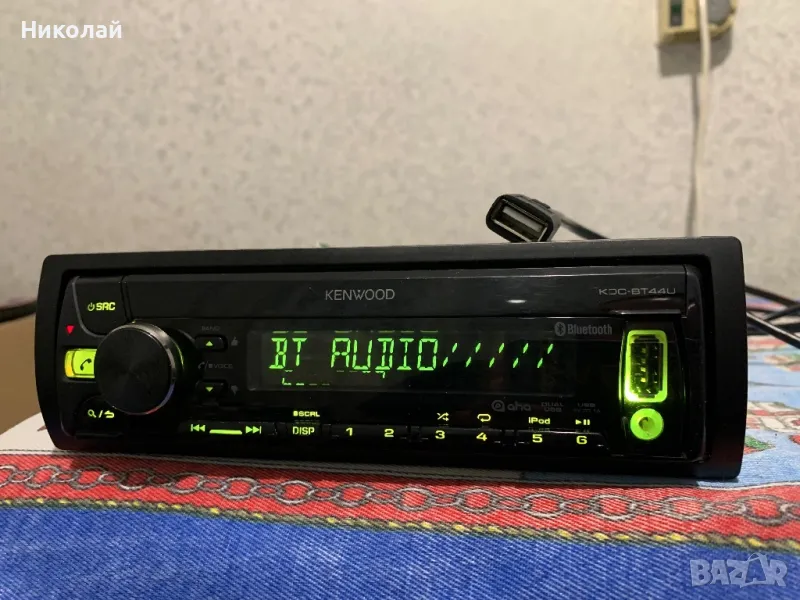 Авто Cd Kenwood Bluetooth, снимка 1