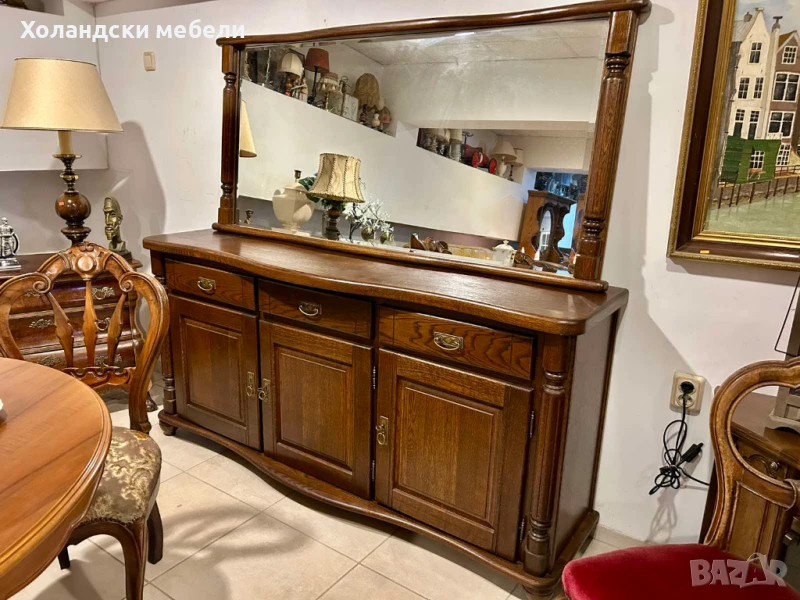 Шкаф с огледало ДЪБ, снимка 1