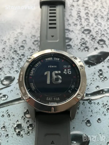 Garmin Fenix 6 Sapphire - Titanium , снимка 1