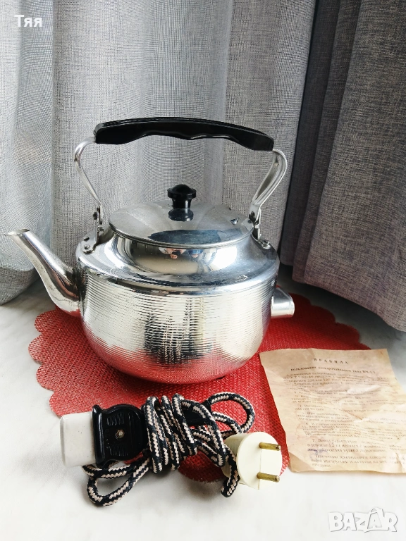 НОВ руски електрически чайник , снимка 1