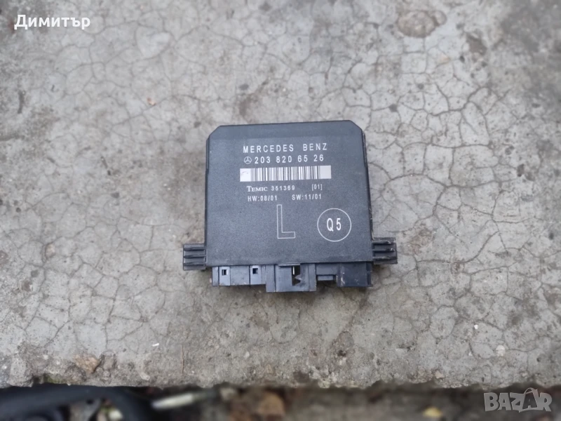 Модул Врата Задна Лява За Мерцедес Ц 2003г / Mercedes C 2003y, снимка 1