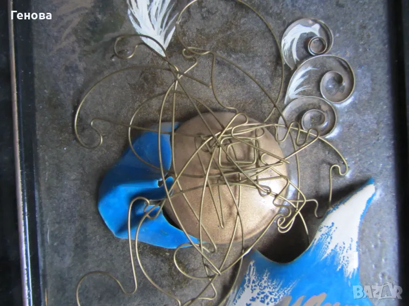 Картина с метални елементи, снимка 1