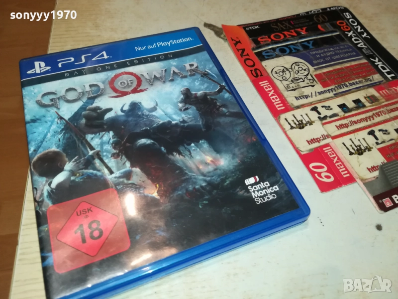 SONY PS4 GAME GOD OF WAR 0610251246, снимка 1