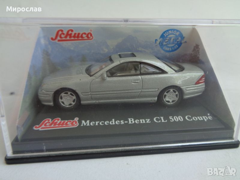 1:72 SCHUCO MERCEDES BENZ CL 500 COUPE КОЛИЧКА МОДЕЛ ИГРАЧКА, снимка 1