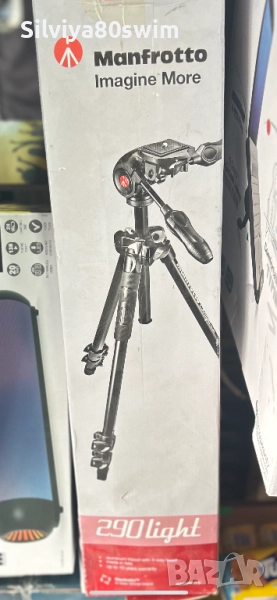 Статив с флуидна видео глава, снимка 1