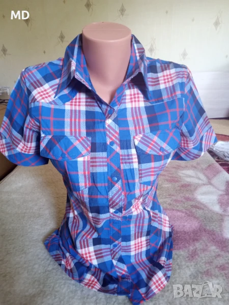 Дамска риза каре, снимка 1