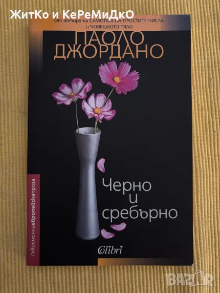 Паоло Джордано - Черно и сребърно, снимка 1