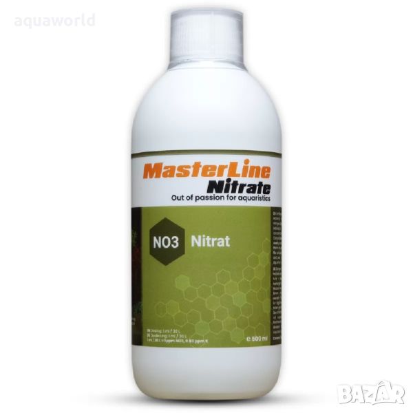 "Безплатна доставка " MasterLine Nitrate Разтвор на основата на нитрат (NO3) и калий (K), снимка 1