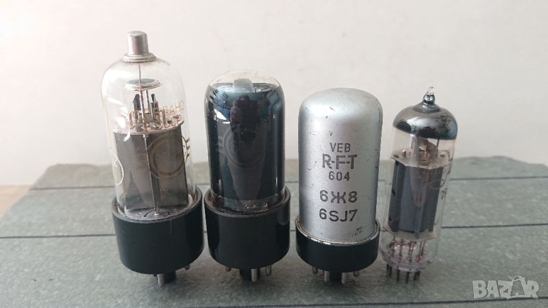 Нови радиолампи 6П31С, 6П6С, 6Ж8 - 6SJ7, 6П18П. , снимка 1