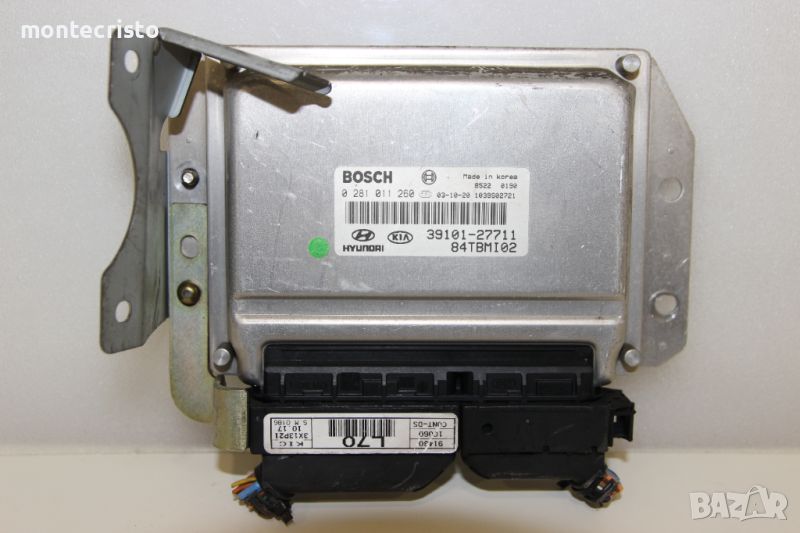 Моторен компютър ECU Hyundai Getz (2002-2011г) 0 281 011 260 / 0281011260 / 39101-27711 / 3910127711, снимка 1