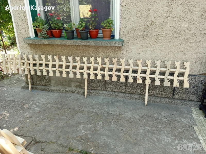 продавам дървени огради , снимка 1