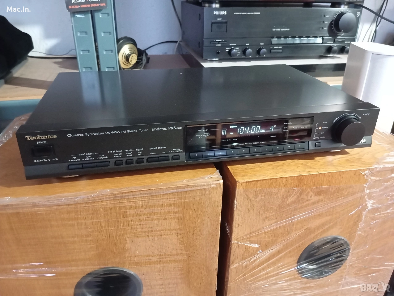 Стерео тунер Technics ST-G570L, снимка 1