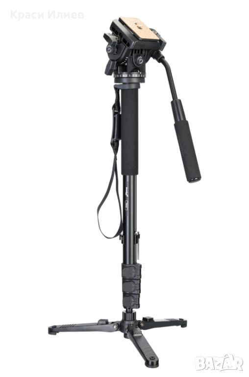 Статив, Монопод с хидравлична глава, снимка 1
