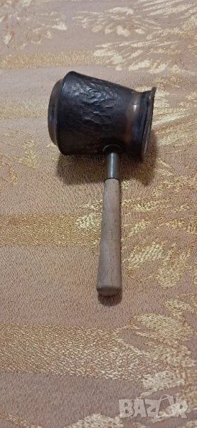Старо малко медно джезве , снимка 1