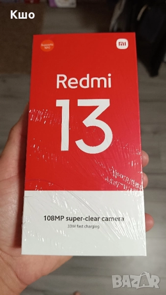 НОВ! Xiaomi Redmi 13 / черен , снимка 1
