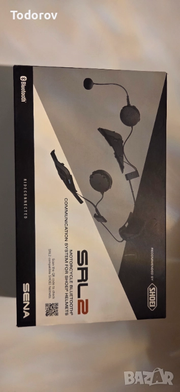 Bluetooth комуникационна система Sena за каска Shoei Neotec2, снимка 1