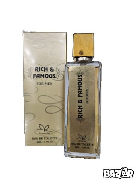 Парфюм Rich & Famous For Men Eau De Toilette 50ml. ✨ Станете неповторим и изискан с парфюма Rich & F, снимка 1