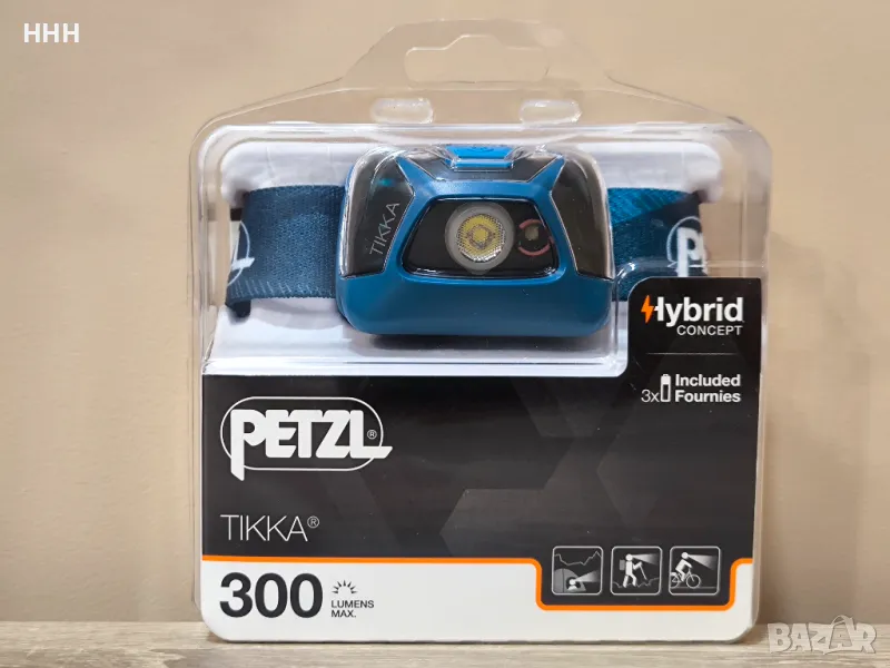 челник PETZL TIKKA 300 lumens, снимка 1