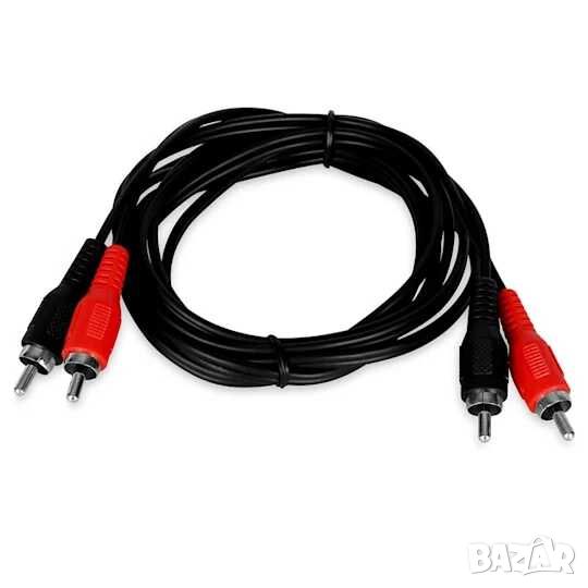 RCA Чинч кабел, 150 см, Черен, снимка 1