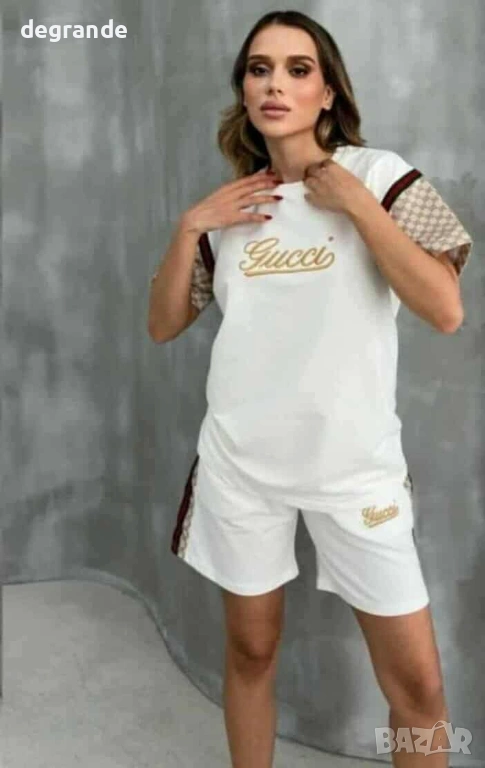Памучен Дамски комплект Gucci , снимка 1