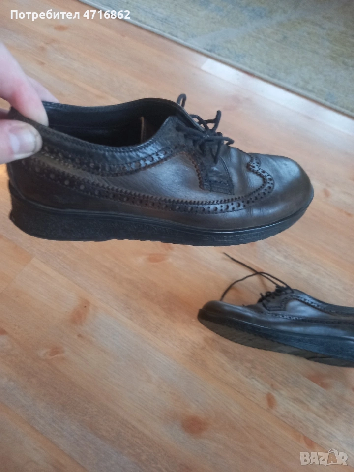 Дамски кожени ежедневни обувки, снимка 1