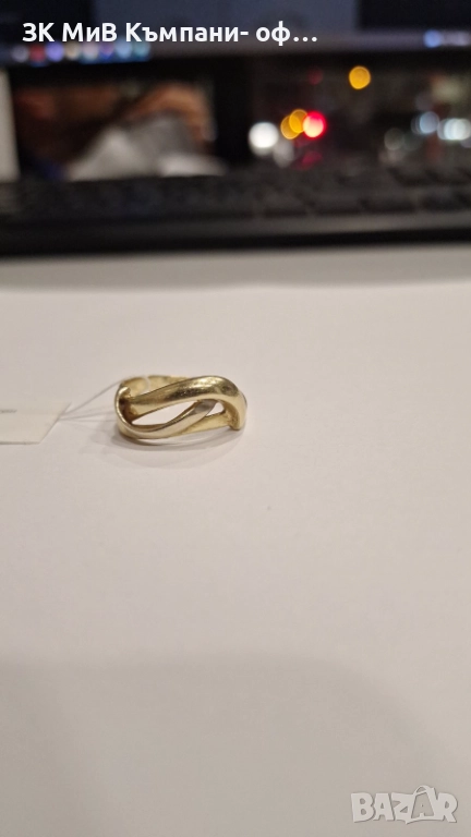 Златен Пръстен 3.5гр 05361-25, снимка 1