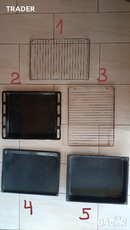 Тава за фурна дълбока плитка , скара решетка за фурна , снимка 1