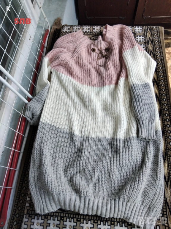 ОГРОМЕН ЧУВАЛ С ЖИЛЕТКИ Л РАЗМЕР 30ЛВ, снимка 1