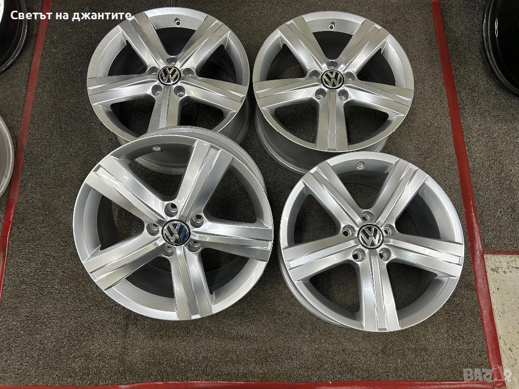 Джанти 17 Цола 5х112 VW Passat Golf 5 6 7 Touaran Caddy Оригинални , снимка 1