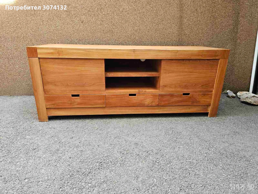 Шкаф в стил Рустик изработен изцяло от дърво, снимка 1