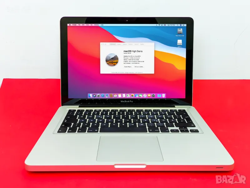 MacBook Pro (13-inch, Early 2011) - 8GB RAM - 240GB SSD - Перфектна Батерия, снимка 1